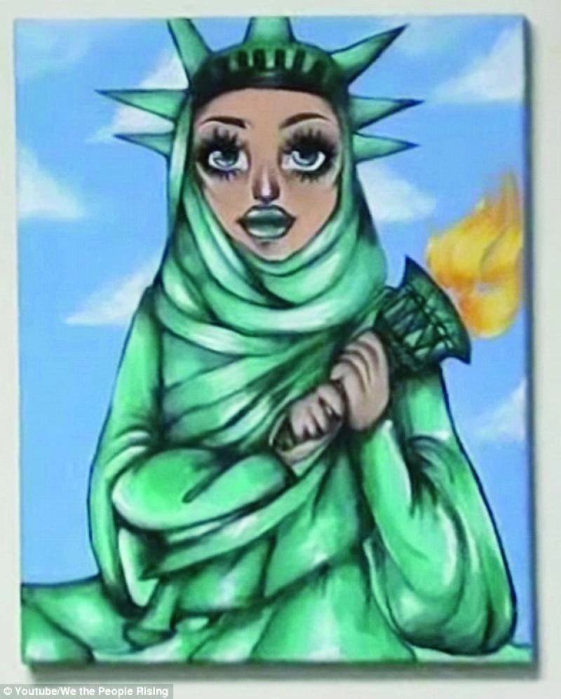 اللوحة (Daily Mail)