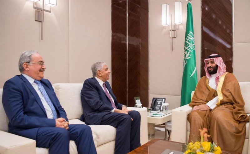 نائب الملك يستقبل وزير النفط العراقي