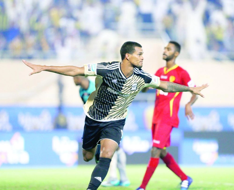 ريفاس خلال مشاركته مع الاتحاد الموسم قبل الماضي (إعلامي الاتحاد)
