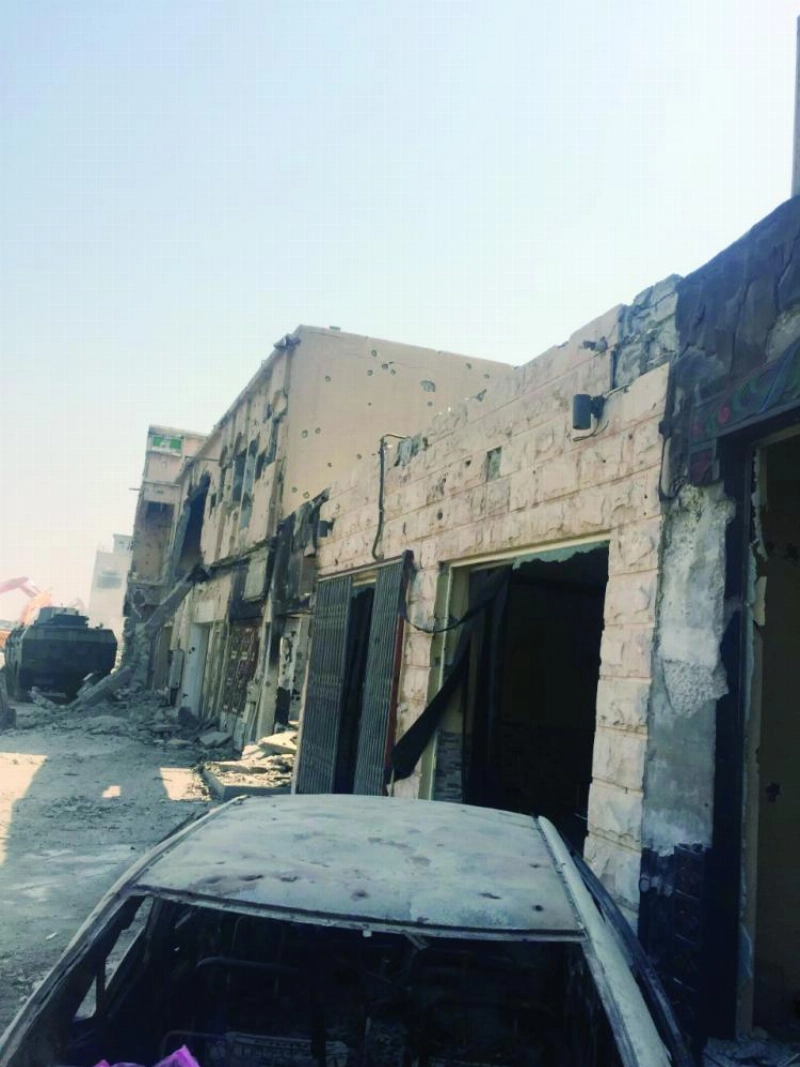أحد مواقع المواجهات