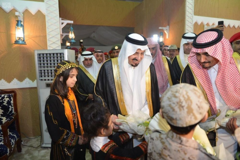 أمير عسير يرعى تخريج الدفعة الأولى من المشاركين والمرابطين في الحد الجنوبي2