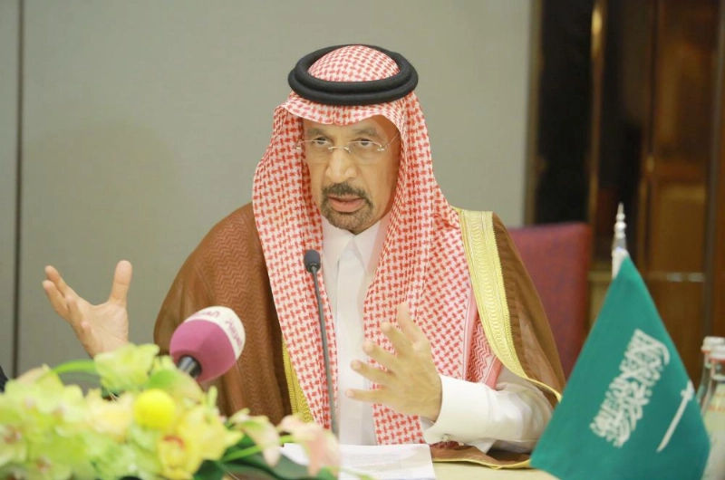 الفالح متحدثا في إحدى المناسبات (مكة)