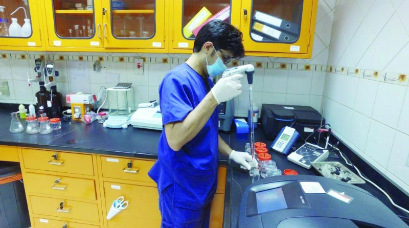 تحليل عينات من الأغذية في المختبر (مكة)