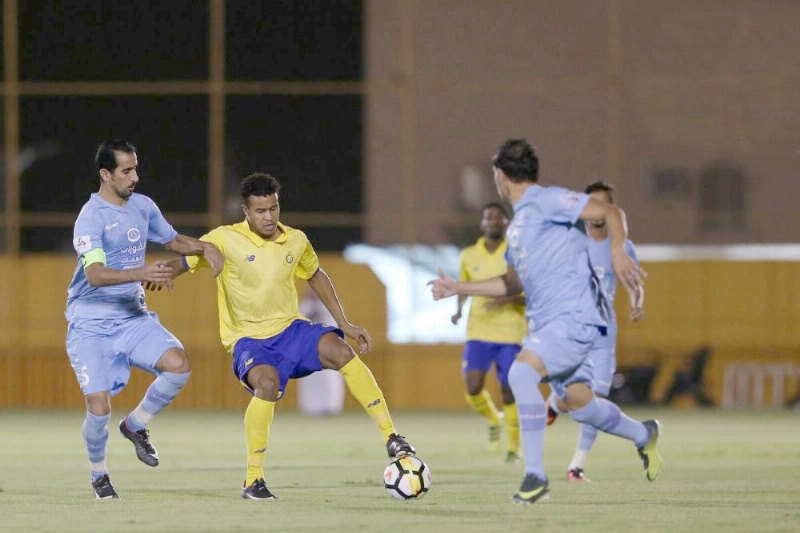 من ودية النصر والباطن أمس الأول (إعلامي النصر)