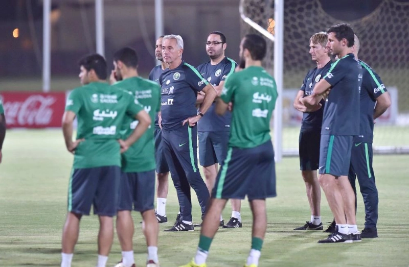 مارفيك خلال مران الأخضر (مكة)