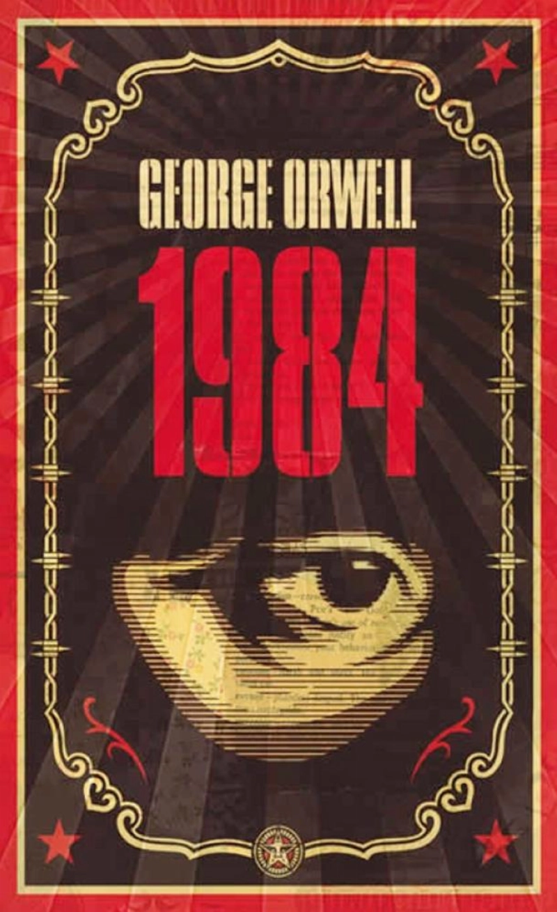 georgeorwellxobeygiantprintset-1984coverbyshepardfairey
