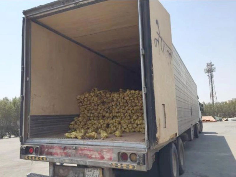 الشاحنة المحملة بالبطاطس (مكة)