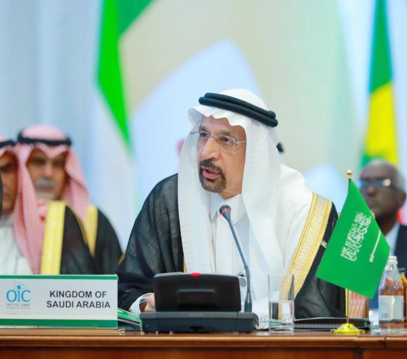 الفالح يلقي كلمة خادم الحرمين