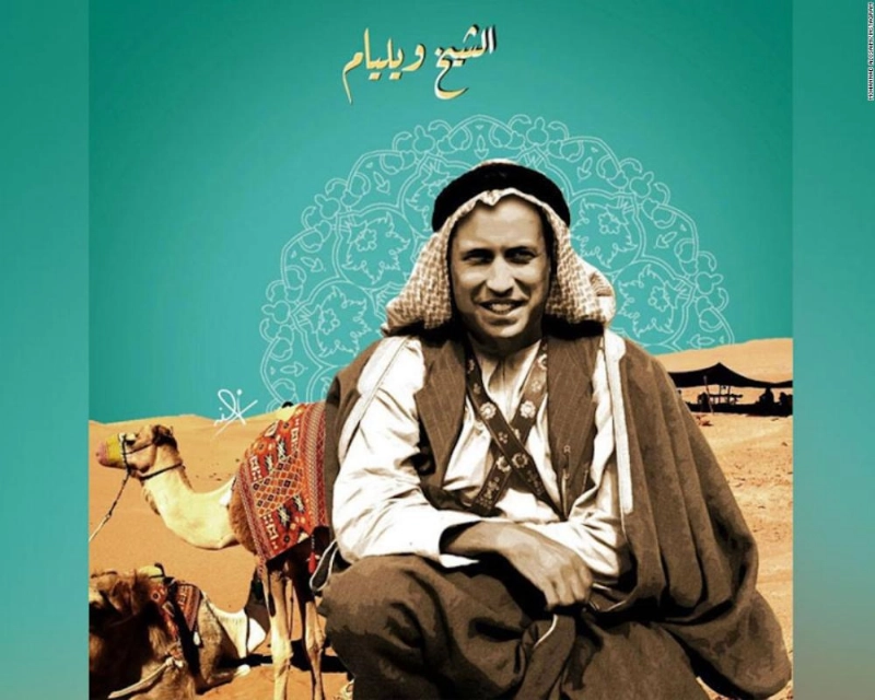 أحد أعمال مهند العصيمي (CNN)