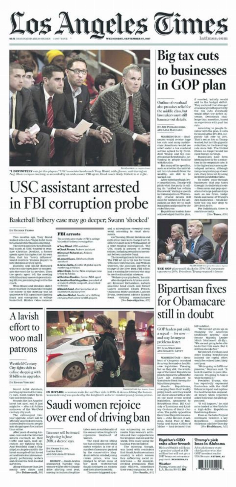 LOS ANGELES TIMES