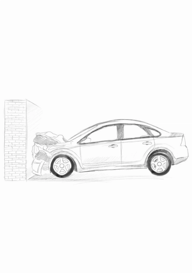 5 الاصطدام بجدار