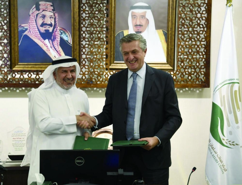 الربيعة والمفوض الأممي في الرياض اليوم (واس)
