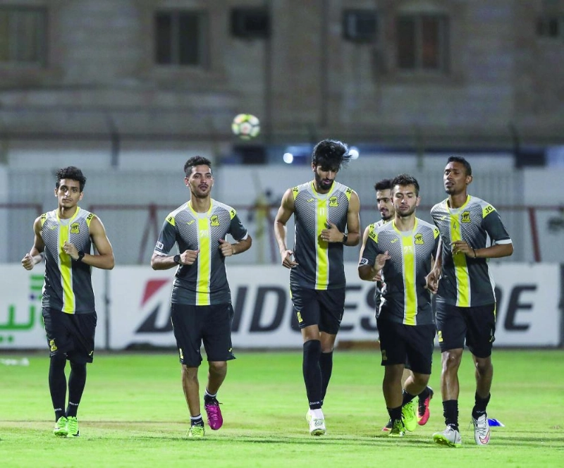استعدادات الاتحاد لمواجهة أحد اليوم (إعلامي الاتحاد)