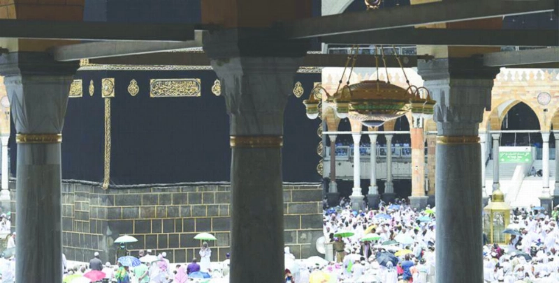جموع المصلين في الحرم المكي (واس)
