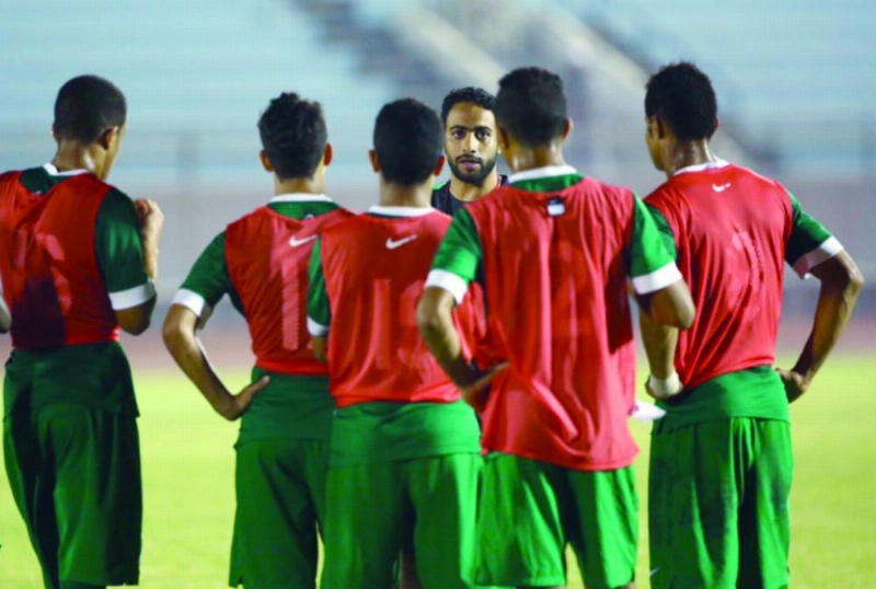 توجيهات فنية للاعبي منتخب الشباب (اتحاد القدم)