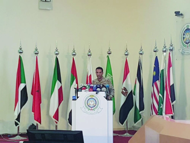 تركي المالكي في المؤتمر الصحفي بالرياض أمس (ظافر الشعلان)