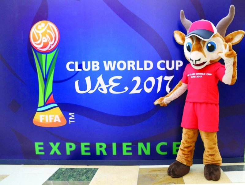 تميمة مونديال الأندية بالإمارات (الاتحاد الإماراتي)