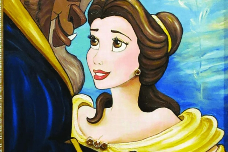 اللوحة