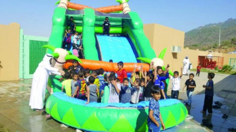 من فعاليات مهرجان نادي الحي (تويتر)