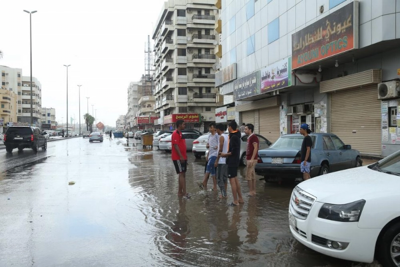 أمطار على مدينة جدة (محمد الأهدل)