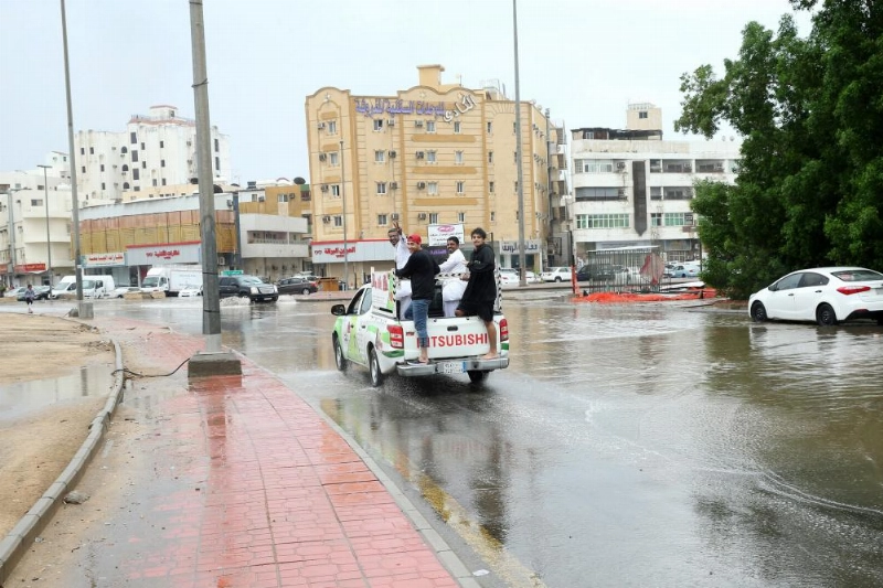أمطار على مدينة جدة (محمد الأهدل)