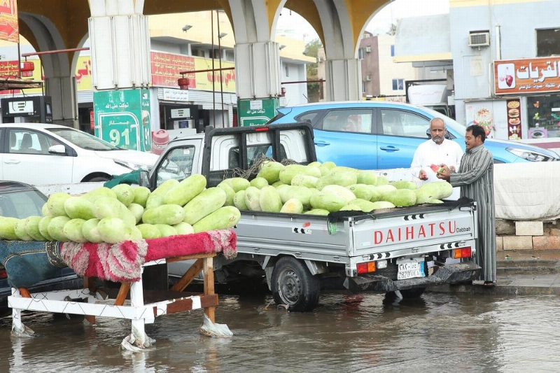أمطار على مدينة جدة (محمد الأهدل) 