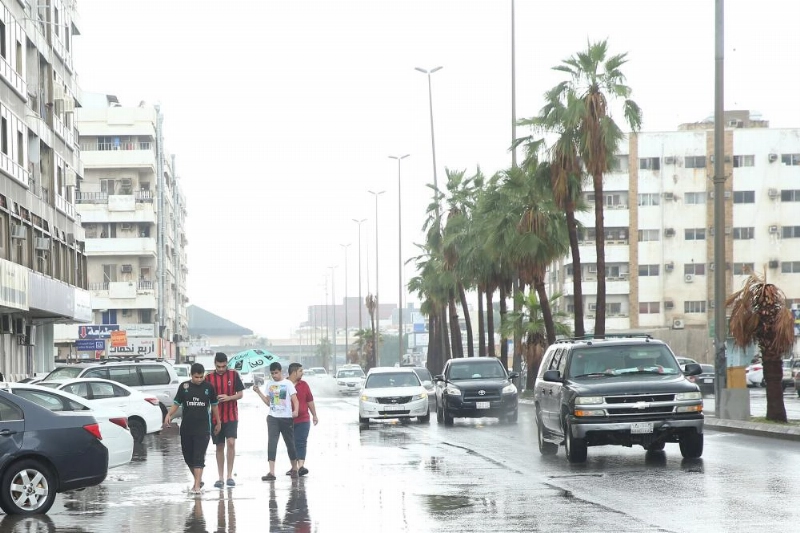 أمطار على مدينة جدة (محمد الأهدل)