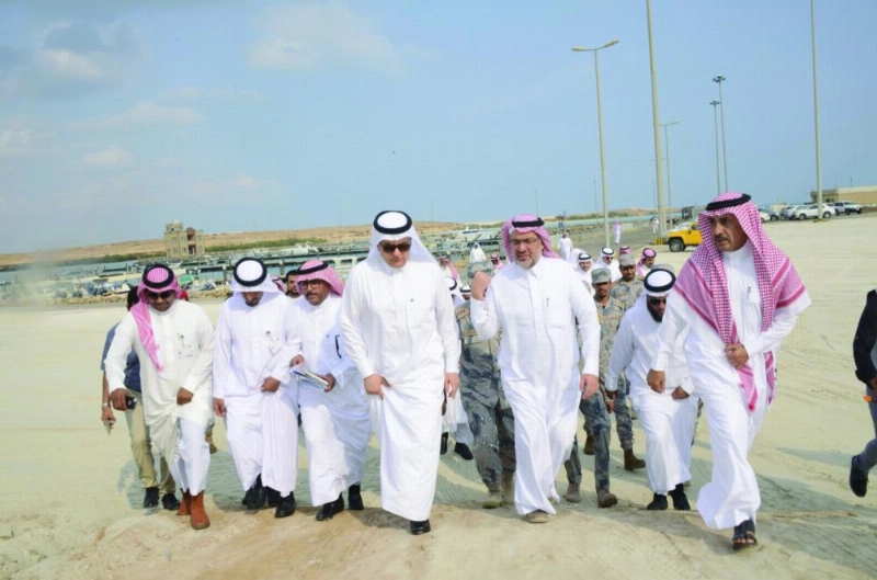 الفضلي أثناء الجولة (واس)