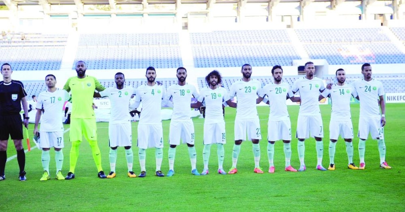 لاعبو المنتخب السعودي (مكة)