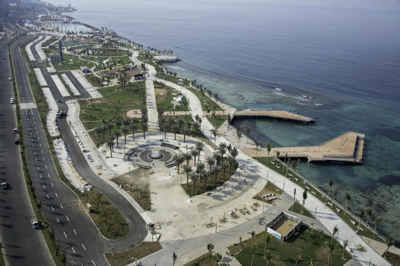 الواجهة البحرية الجديدة في محافظة جدة (مكة)