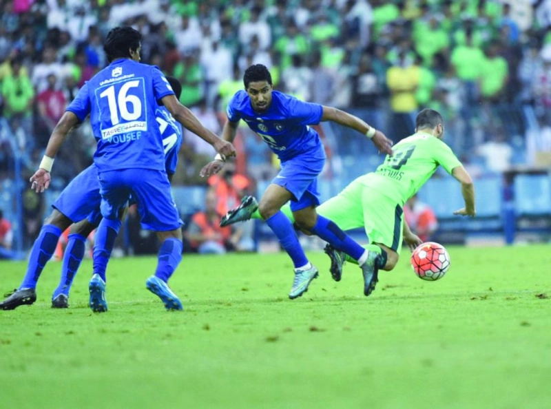 مواجهة سابقة بين الهلال والأهلي (مكة)