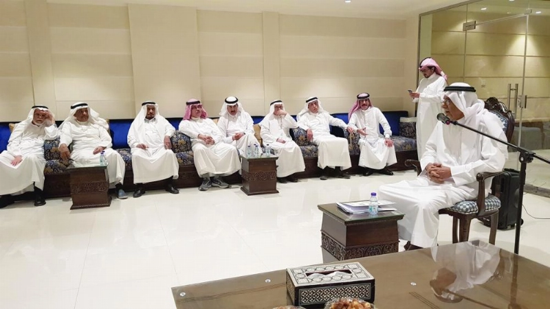 رواد اثنينية الدكتور سعد الماضي (مكة)