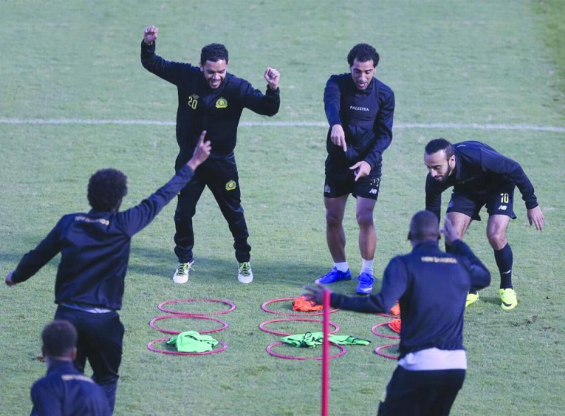 تدريبات ترفيهية أعدت النصر للباطن (إعلامي النصر)