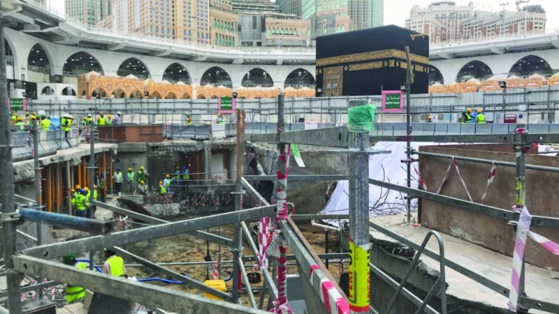 من العمل في مشروع زمزم (أنس الحارثي)
