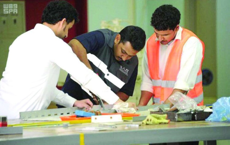جانب من أعمال التدريب (مكة)