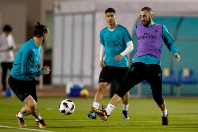 حصة ريال مدريد التدريبية أمس (موقع ريال مدريد)