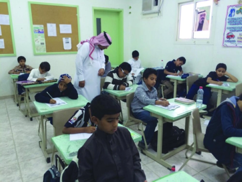 اختبارات سابقة في إحدى المدارس (مكة)