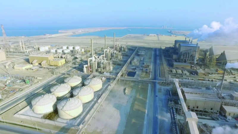 محطات الطاقة بجوار ميناء مدينة رأس الخير الصناعية (مكة)