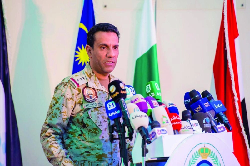 محمد آل جابر وتركي المالكي خلال المؤتمر (واس)