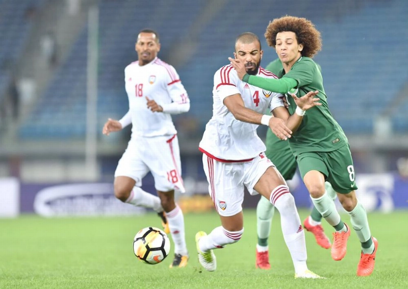 السعودية والإمارات أمس في خليجي 23 (الاتحاد السعودي)