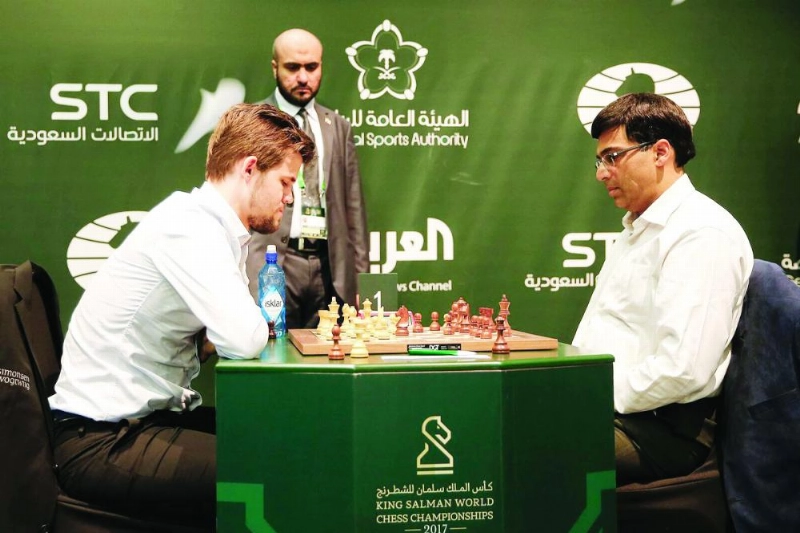 من مواجهة فيشفاناثان أناند وماغنوس كارلسن (هيئة الرياضة)