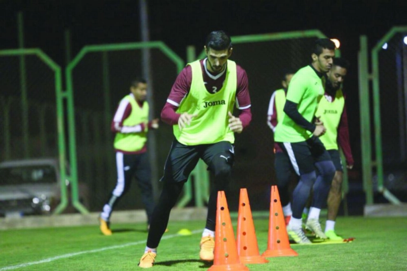 جانب من تدريبات الفيصلي (إعلامي الفيصلي)