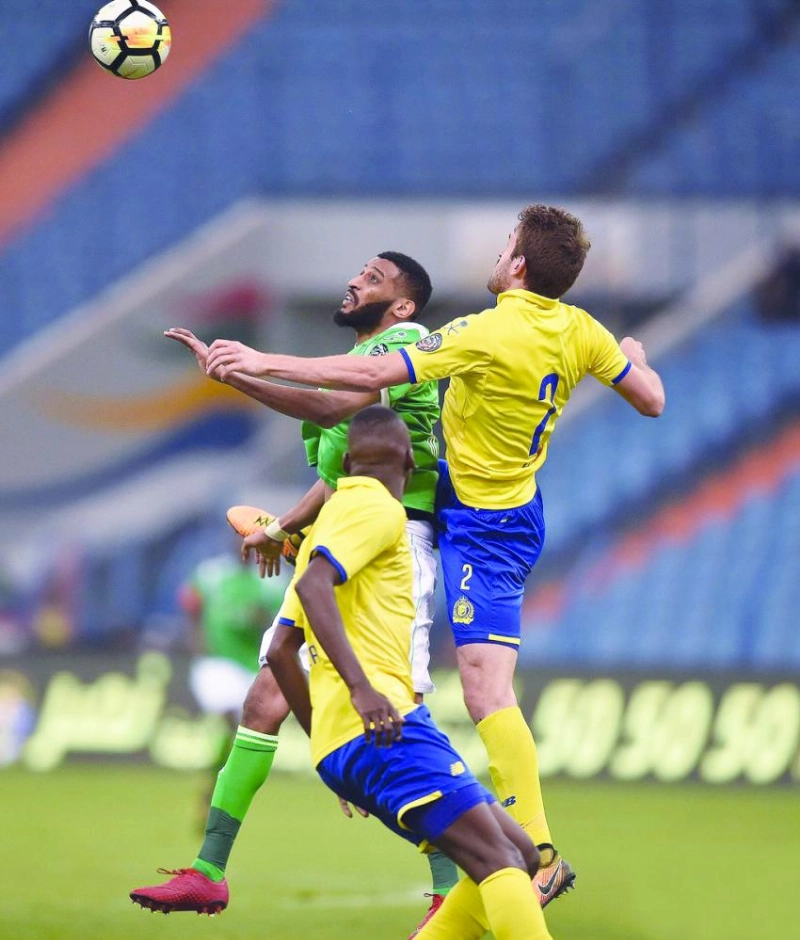الأهلي والنصر أمس الأول بالرياض (إعلامي الأهلي)