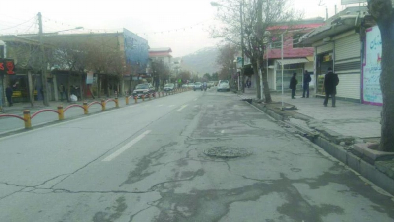 عصيان مدني بمدينة دورود