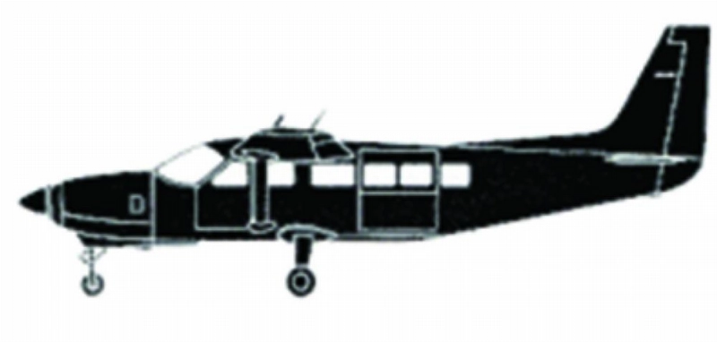 15Nov -الحادث الثاني الذي وقع في
طراز الطائرة كان Cessna 208B Grand Caravan