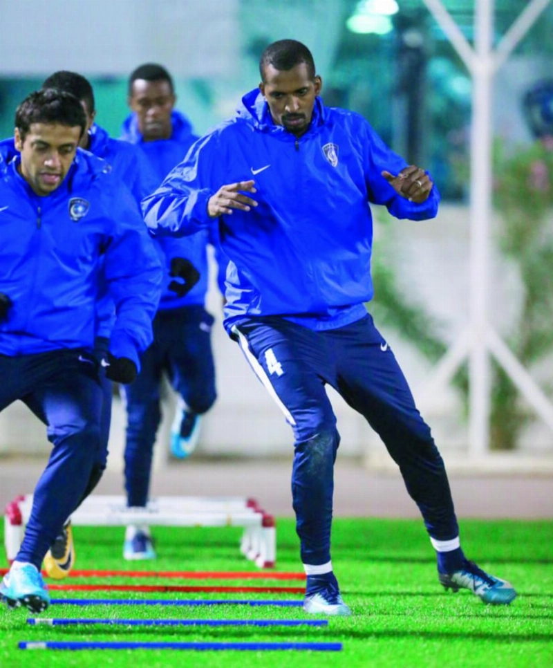 جانب من استعدادات الهلال للاتفاق (إعلامي الهلال)