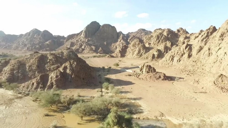 سد البار بقرية الودي (مكة)
