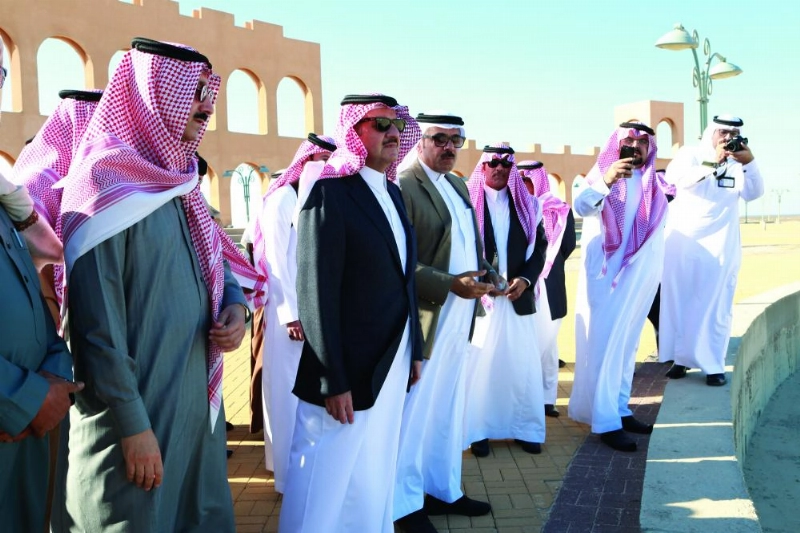 سعود بن نايف في المسرح الروماني (مكة)