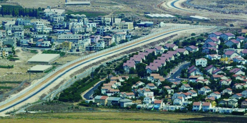 مستوطنات إسرائيلية في الضفة الغربية (تويتر)