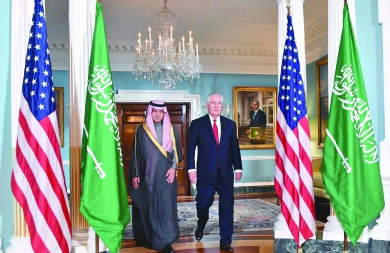 عادل الجبير وتيلرسون (واس)